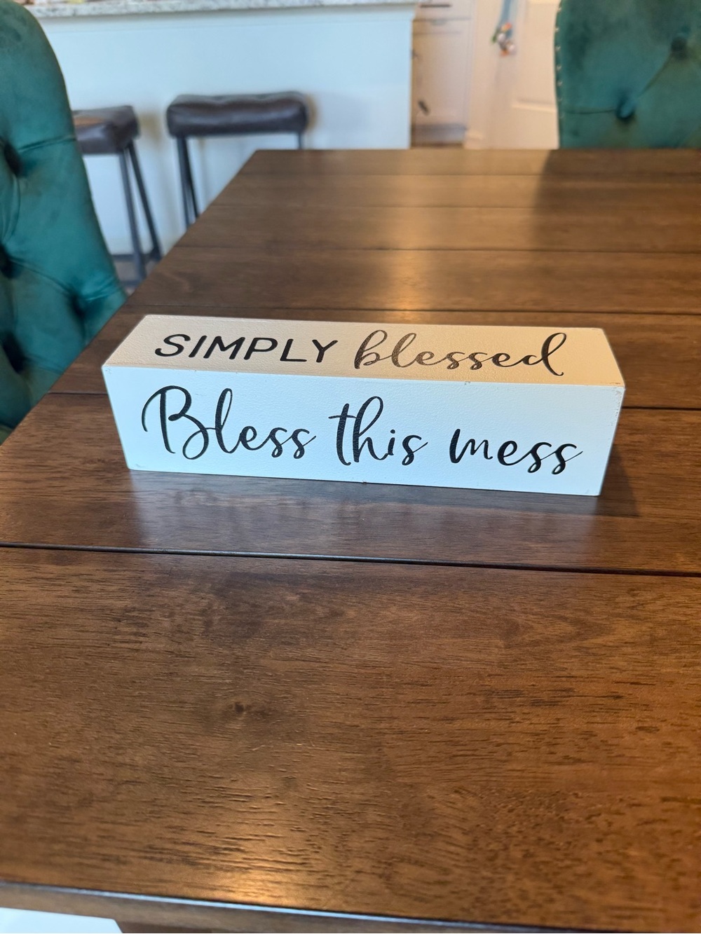 Multi Message Wood Sign - Gather Together Script - Picture 2 of 8